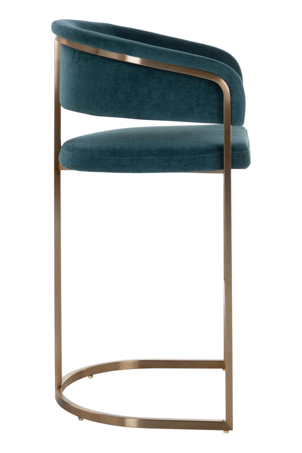Luxury Upholstered Modern Barstool European Style for Villa