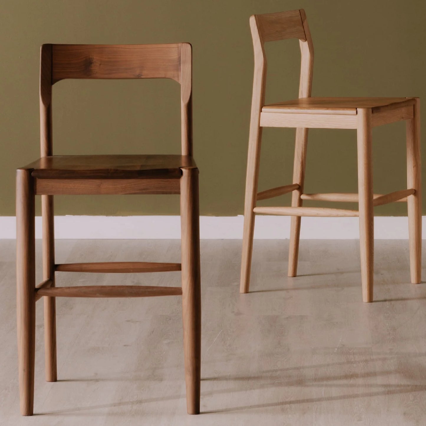 Luxury Upholstered Modern Barstool European Style for Villa