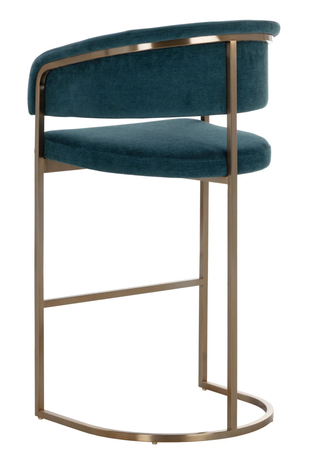 Luxury Upholstered Modern Barstool European Style for Villa