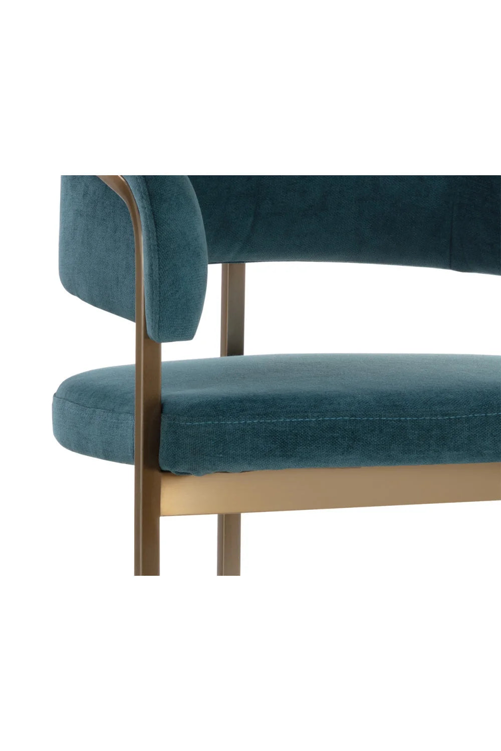 Luxury Upholstered Modern Barstool European Style for Villa