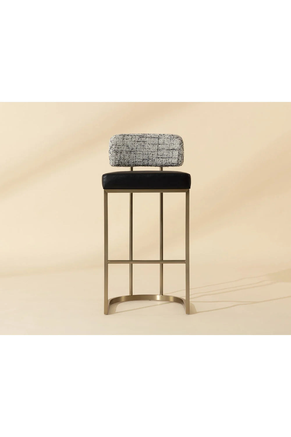Luxury Upholstered Modern Barstool European Style for Villa