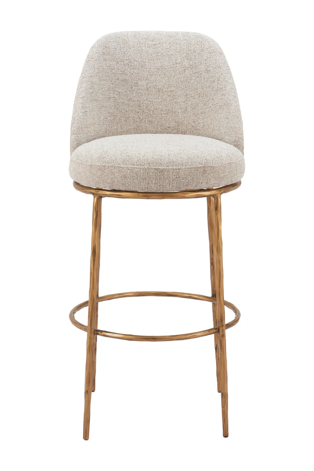 Luxury Upholstered Modern Barstool European Style for Villa