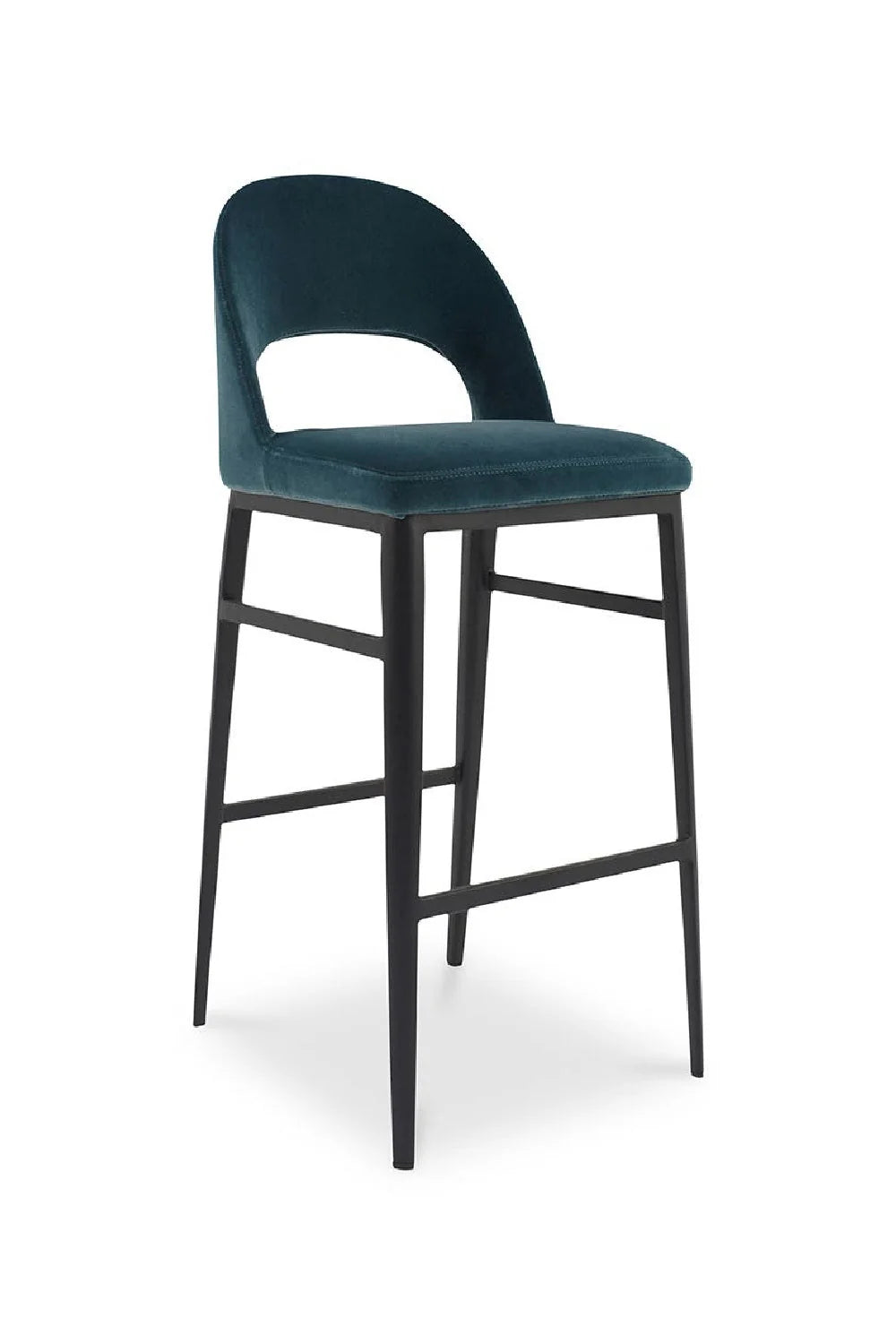 Luxury Upholstered Modern Barstool European Style for Villa