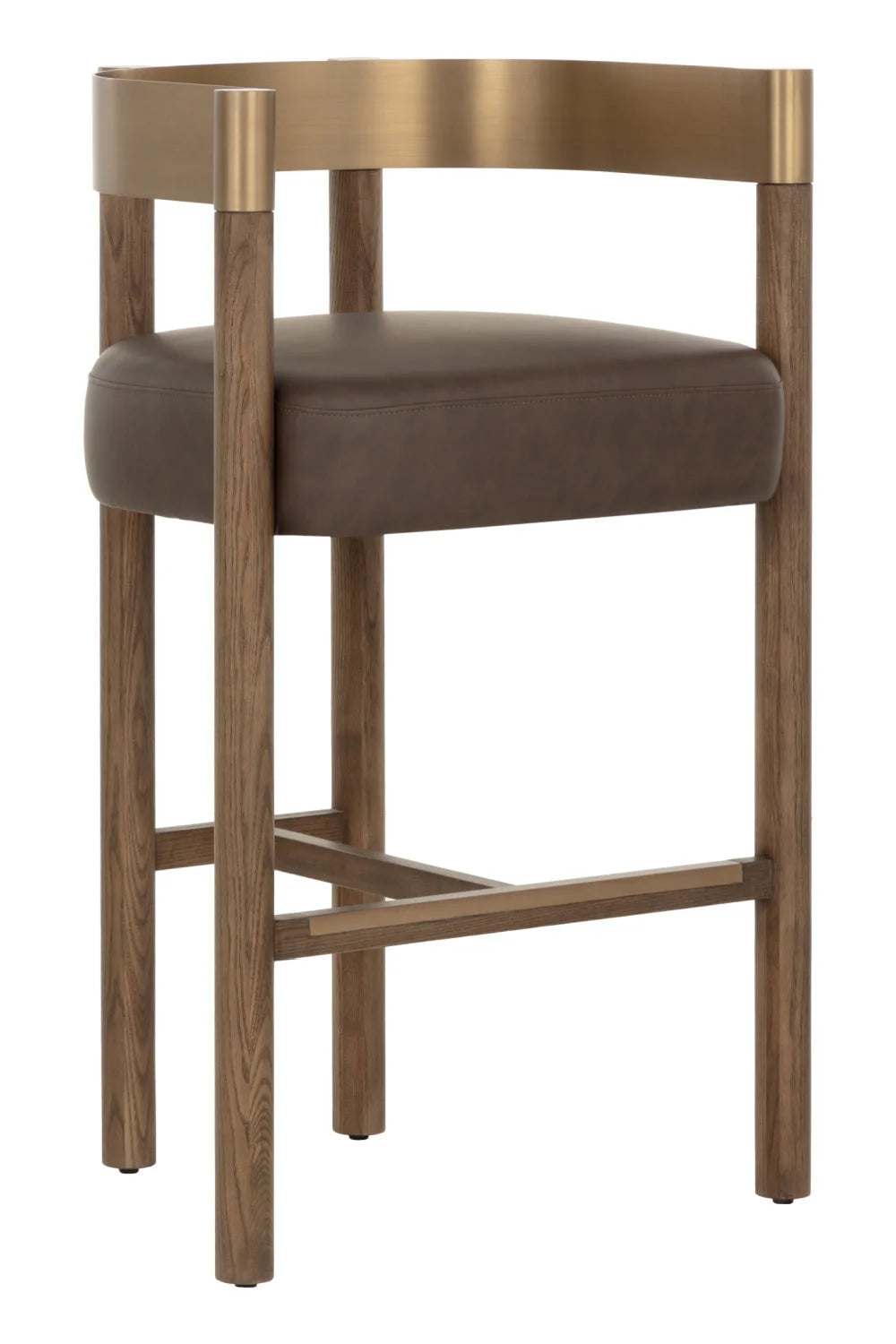 Luxury Upholstered Modern Barstool European Style for Villa