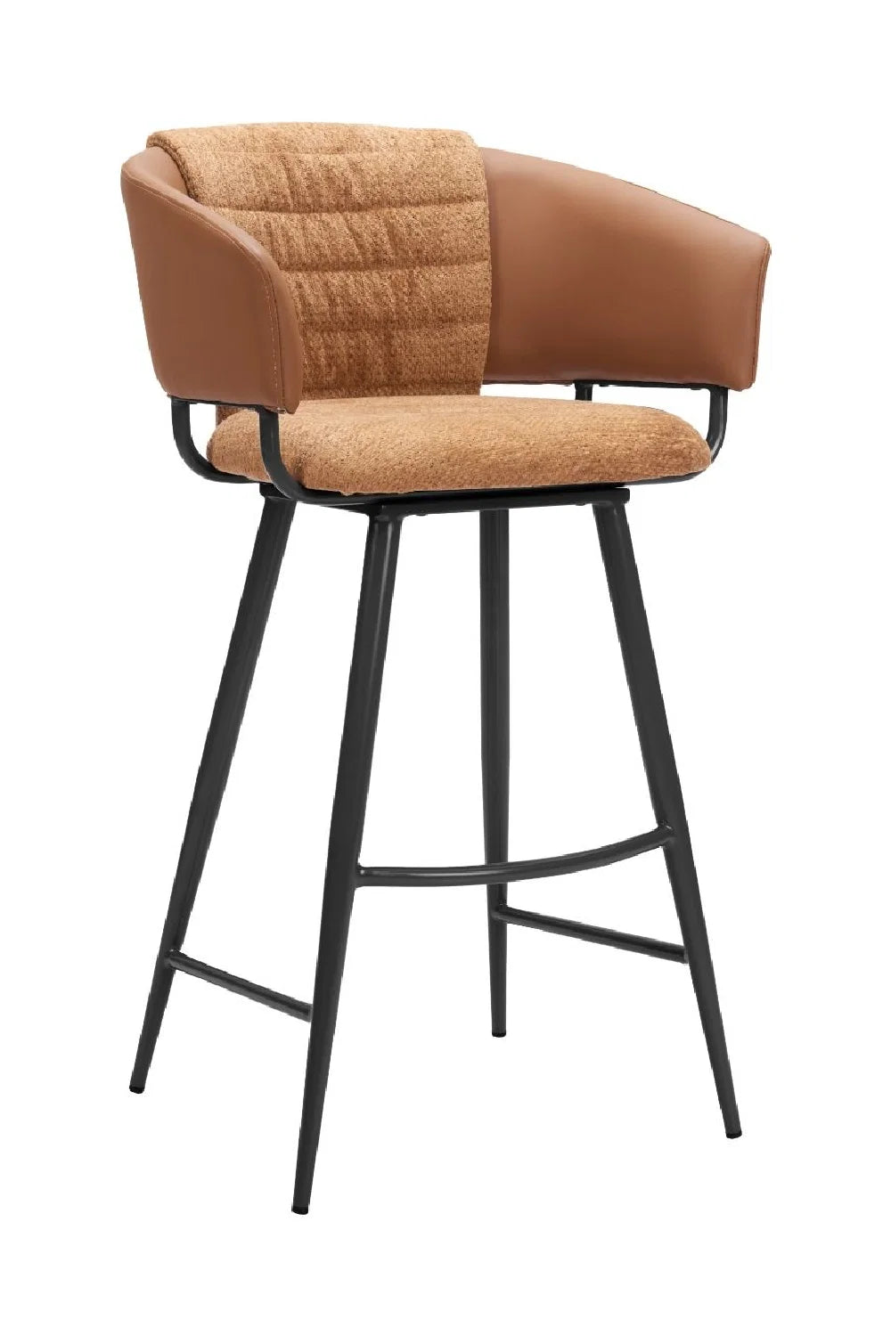 Luxury Upholstered Modern Barstool European Style for Villa