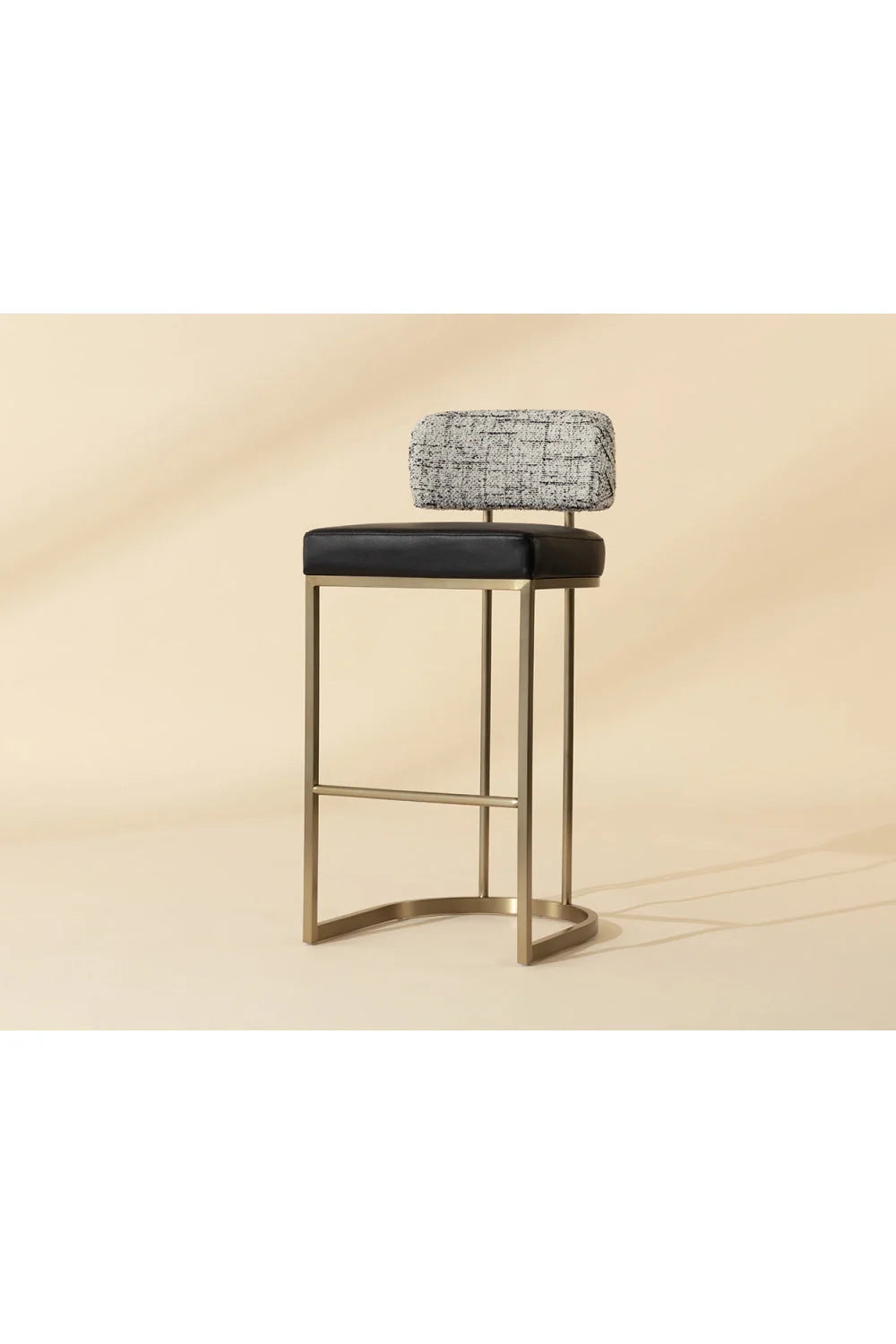 Luxury Upholstered Modern Barstool European Style for Villa