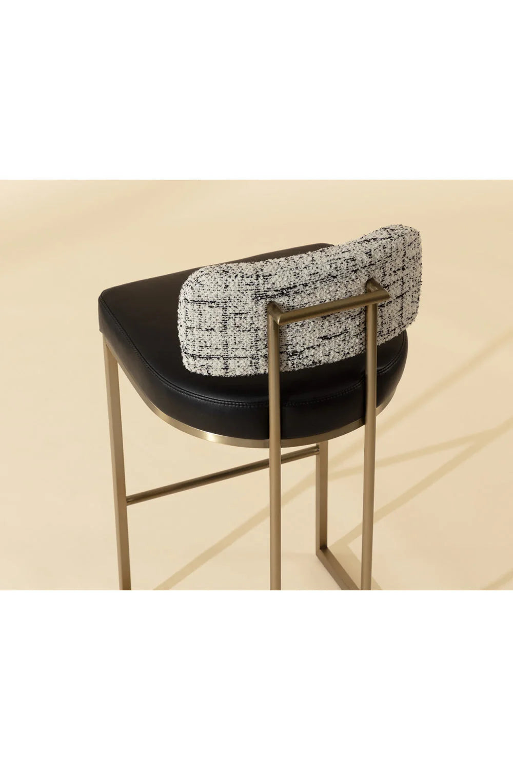 Luxury Upholstered Modern Barstool European Style for Villa
