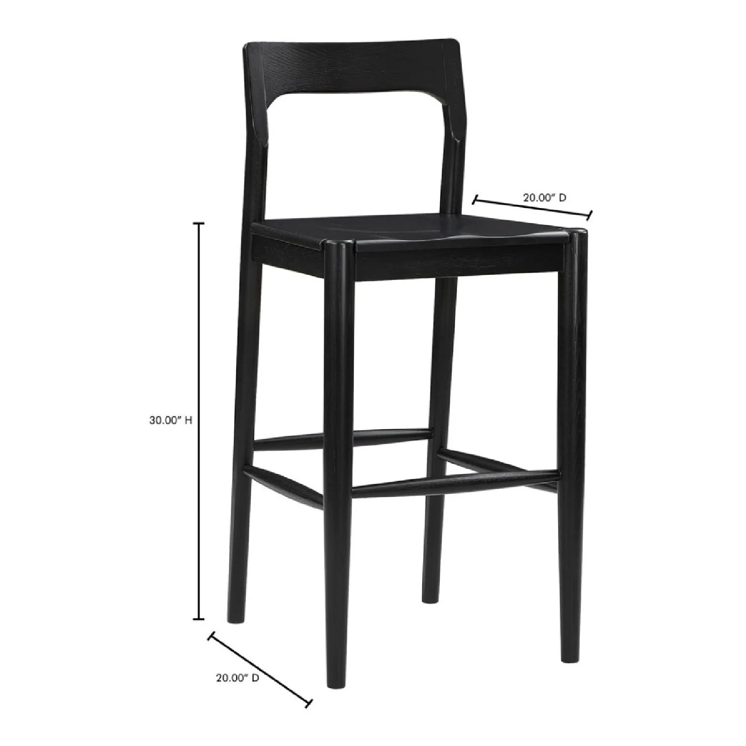 Luxury Upholstered Modern Barstool European Style for Villa