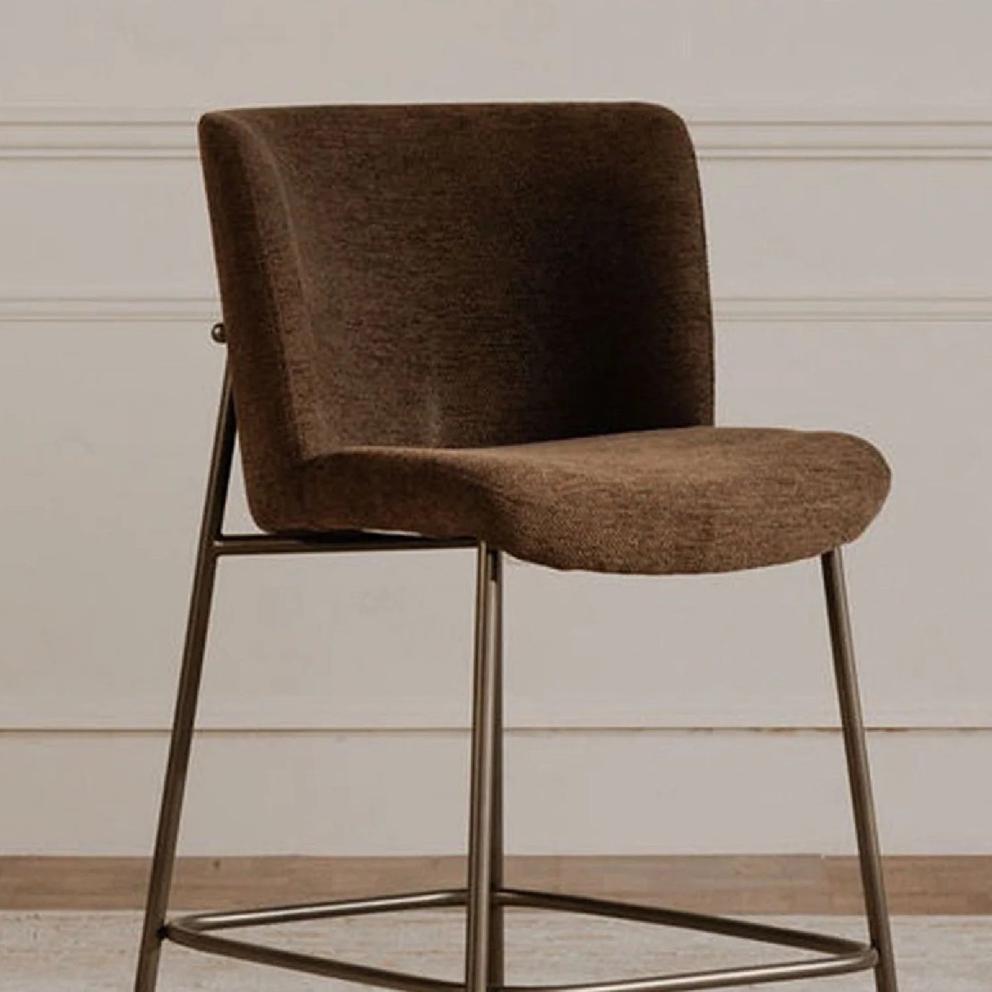 Luxury Upholstered Modern Barstool European Style for Villa