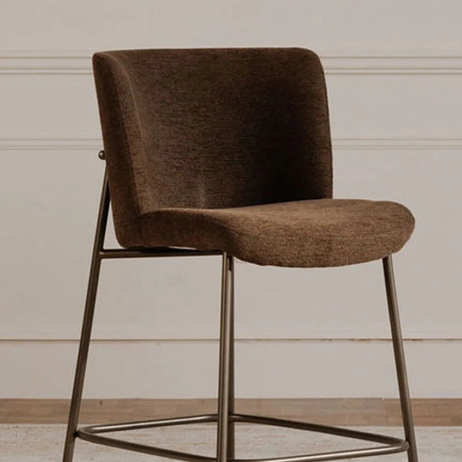 Luxury Upholstered Modern Barstool European Style for Villa