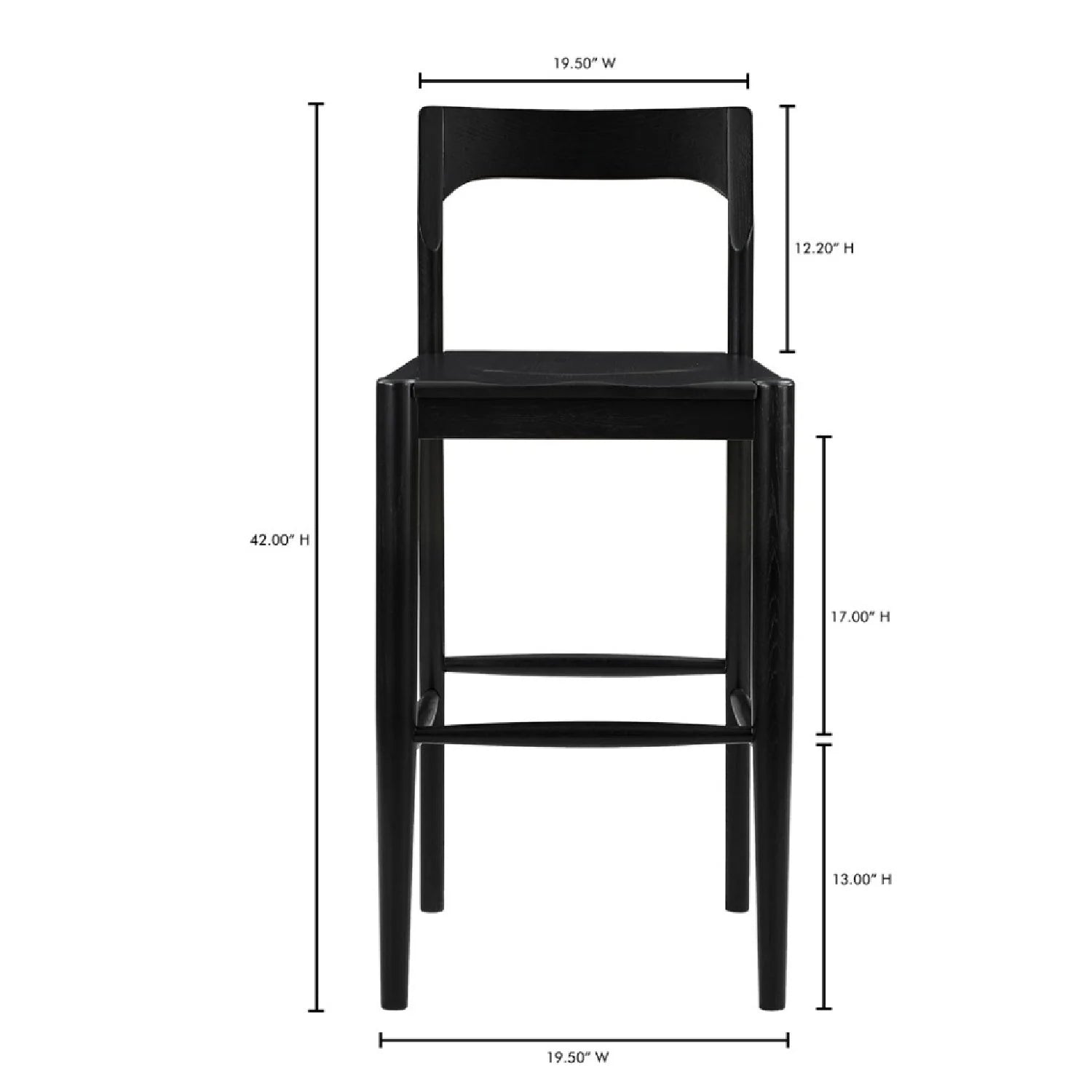 Luxury Upholstered Modern Barstool European Style for Villa