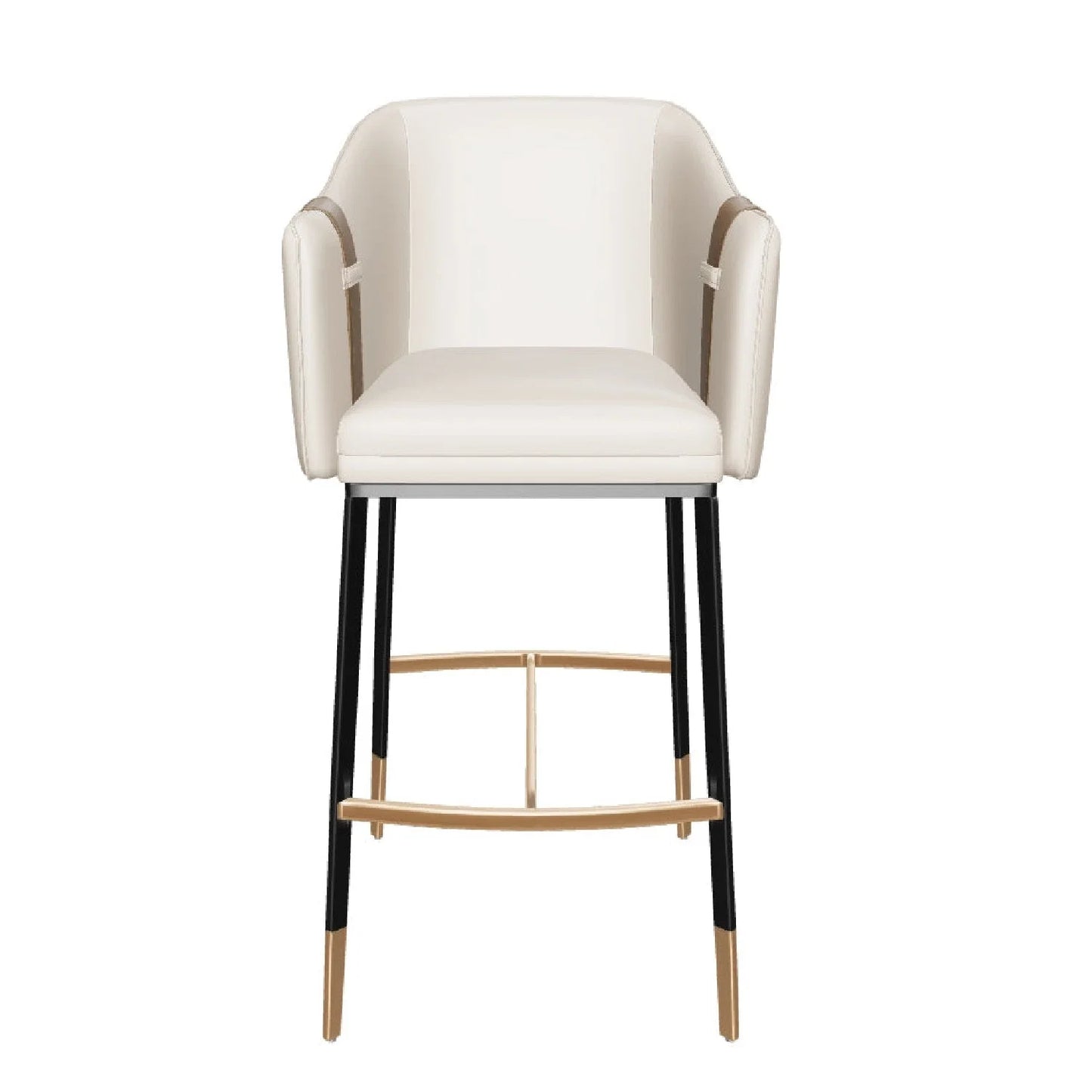 Luxury Upholstered Modern Barstool European Style for Villa