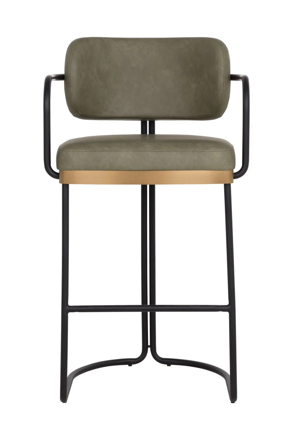 Luxury Upholstered Modern Barstool European Style for Villa