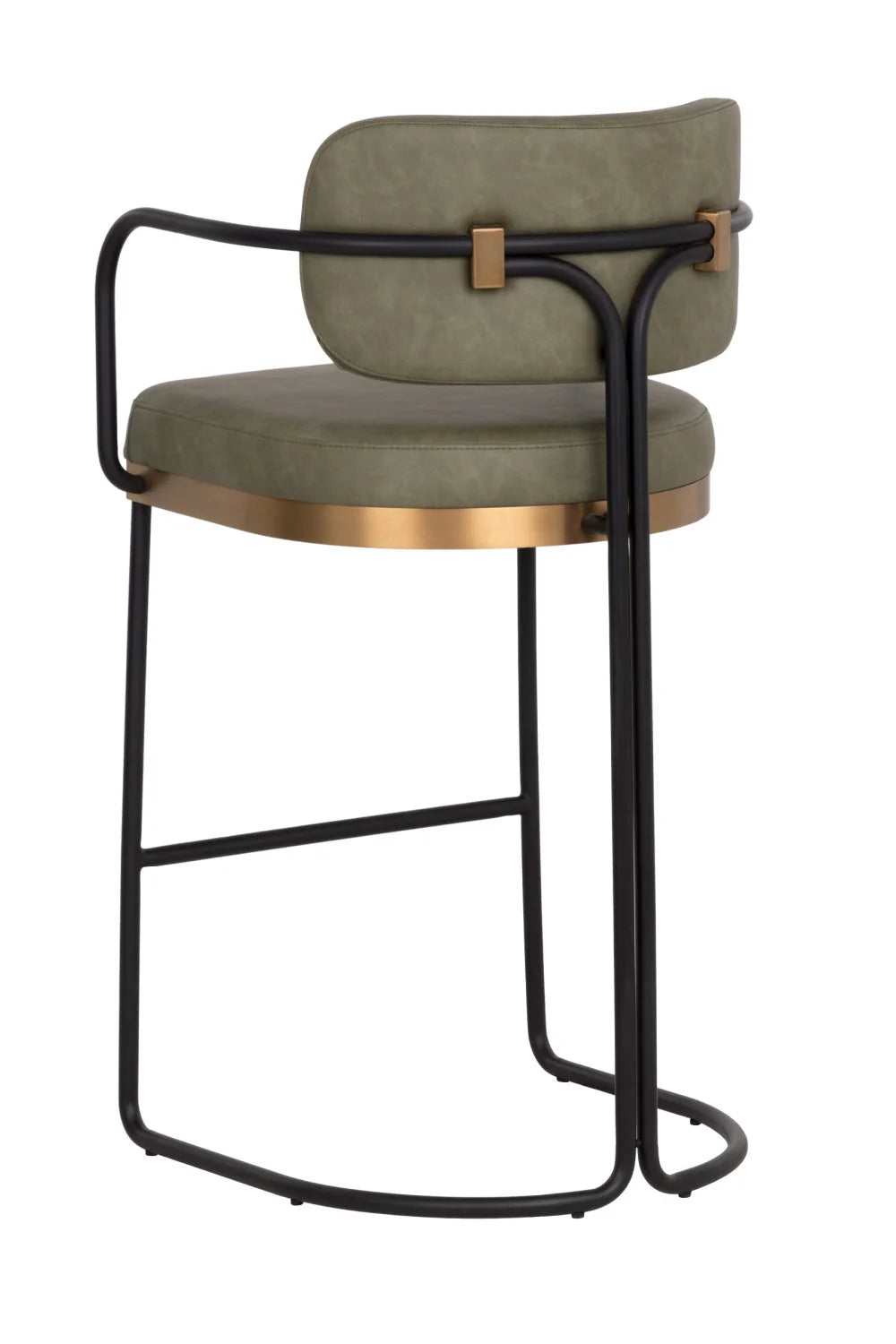 Luxury Upholstered Modern Barstool European Style for Villa