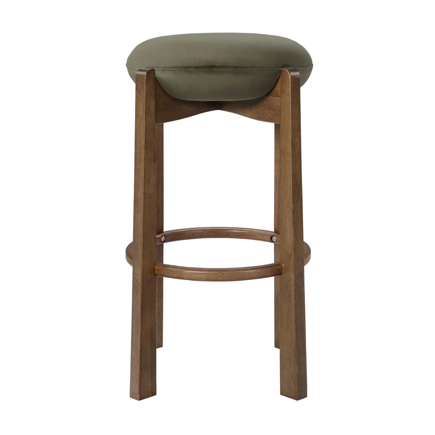 Luxury Upholstered Modern Barstool European Style for Villa