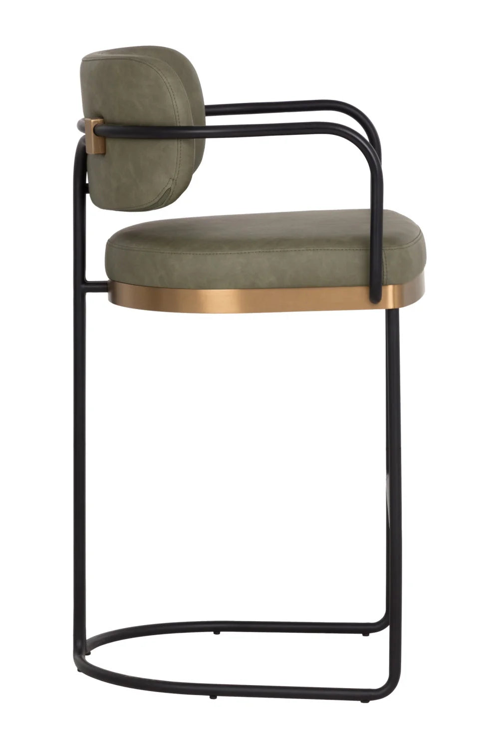 Luxury Upholstered Modern Barstool European Style for Villa