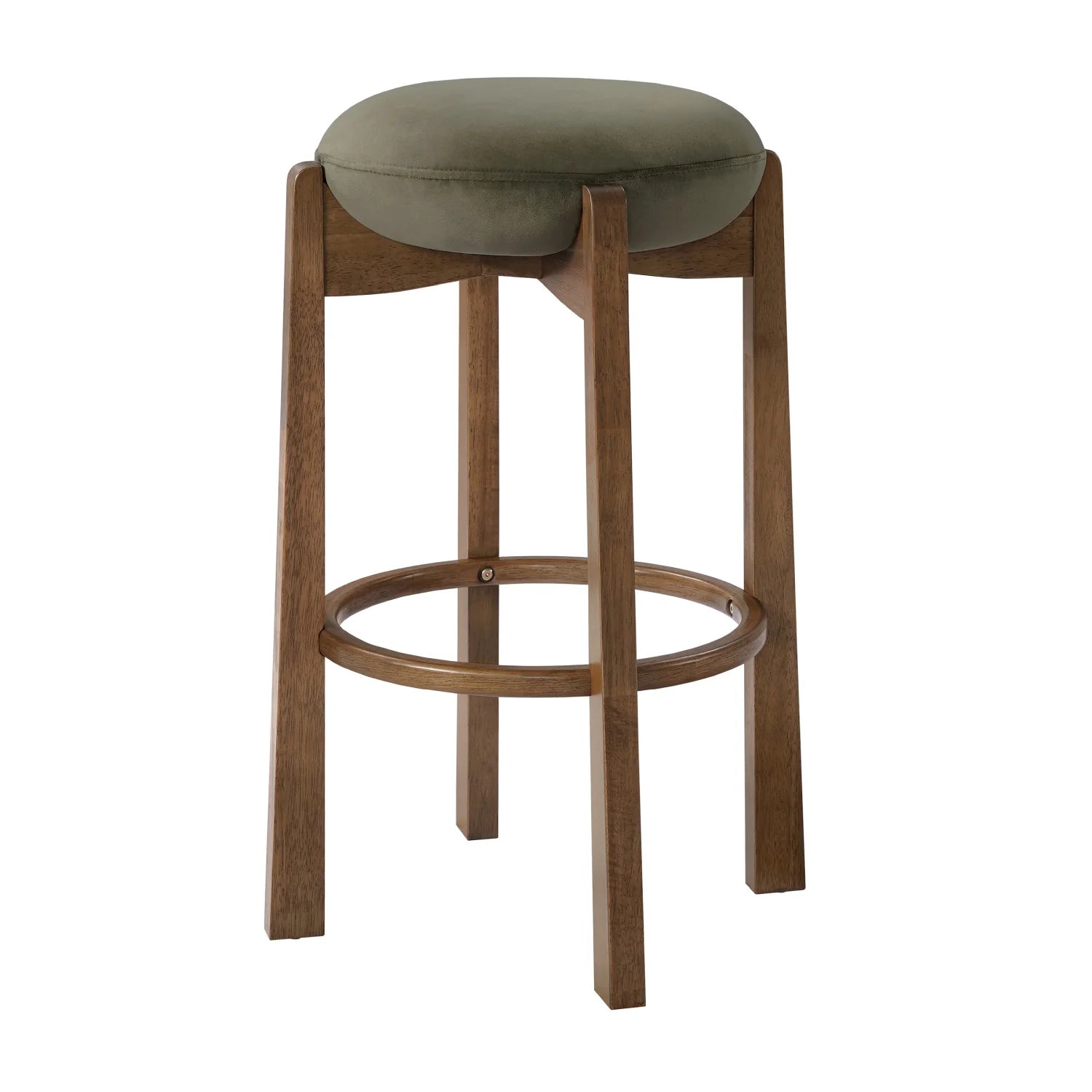 Luxury Upholstered Modern Barstool European Style for Villa