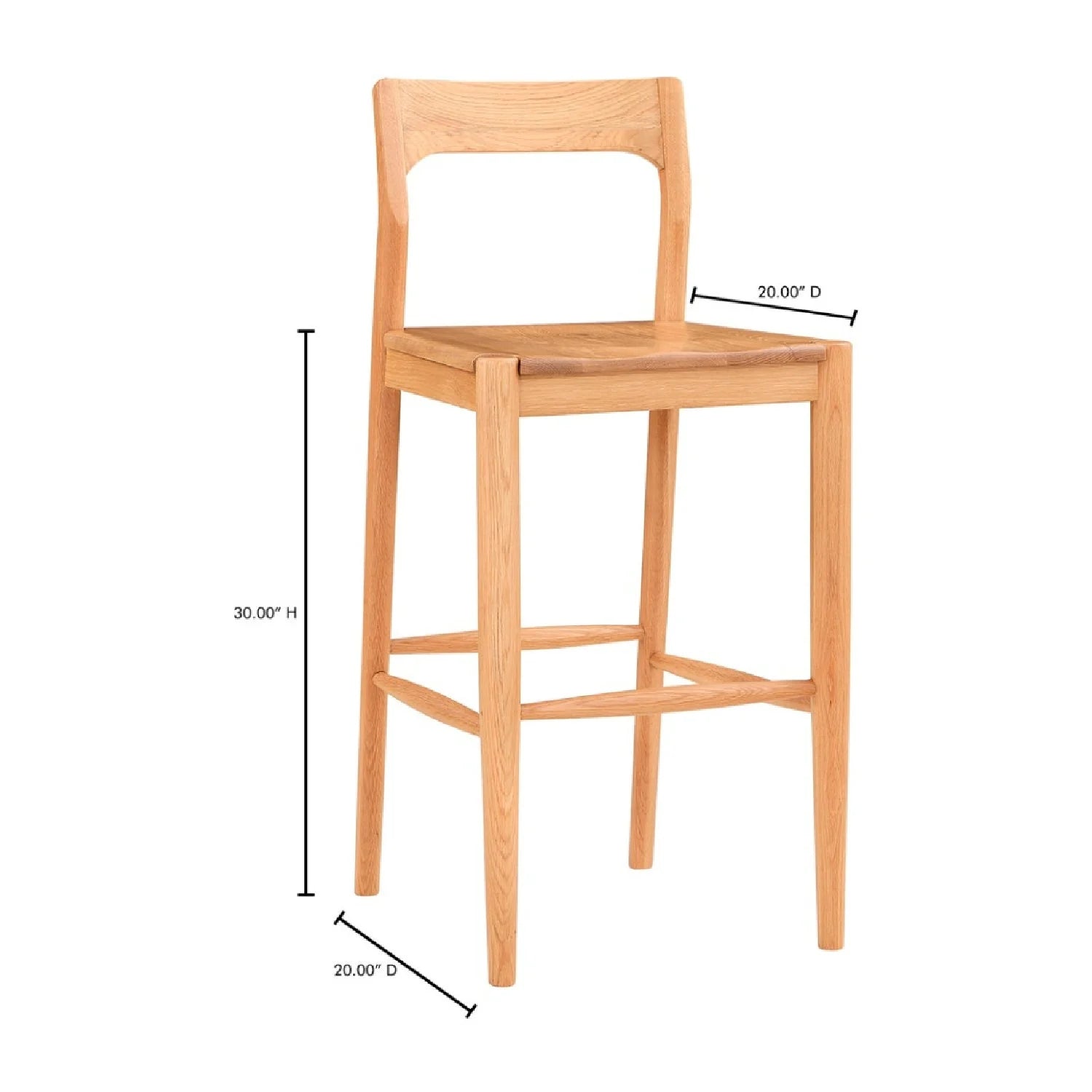 Luxury Upholstered Modern Barstool European Style for Villa