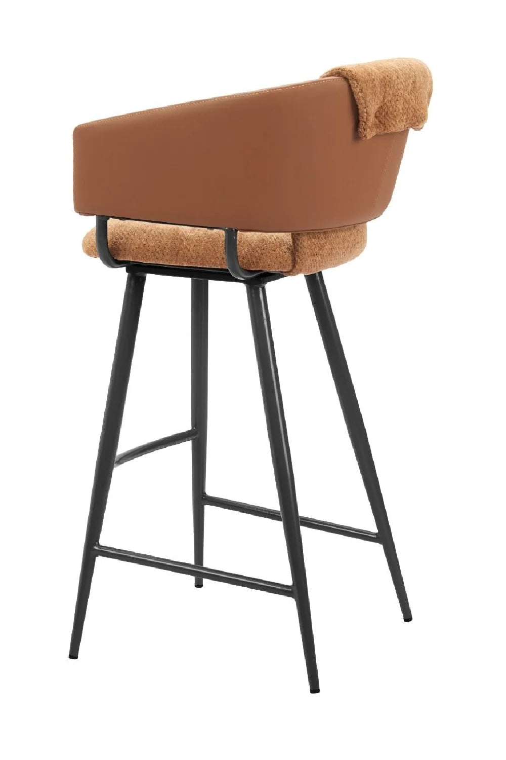 Luxury Upholstered Modern Barstool European Style for Villa