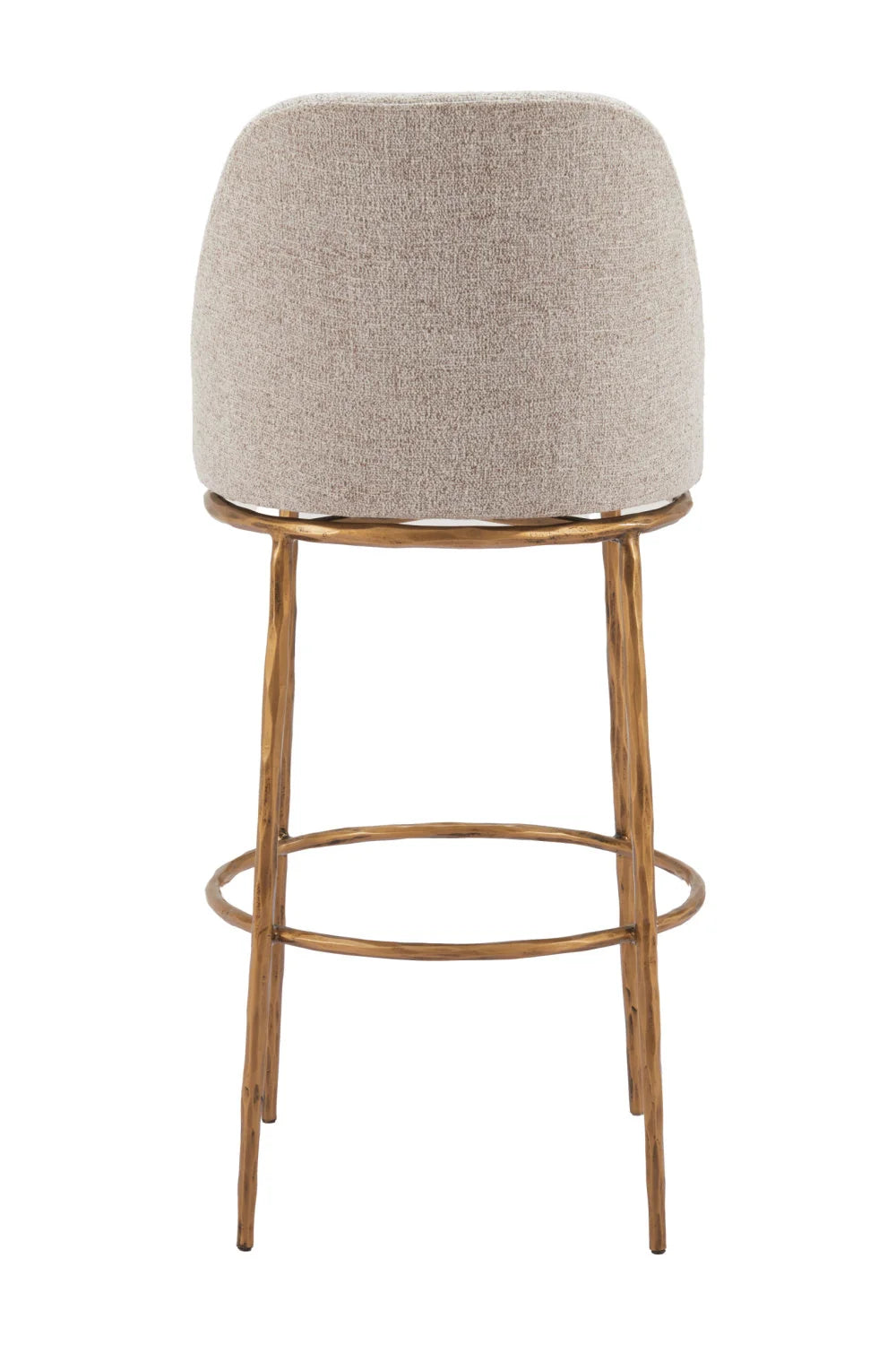 Luxury Upholstered Modern Barstool European Style for Villa