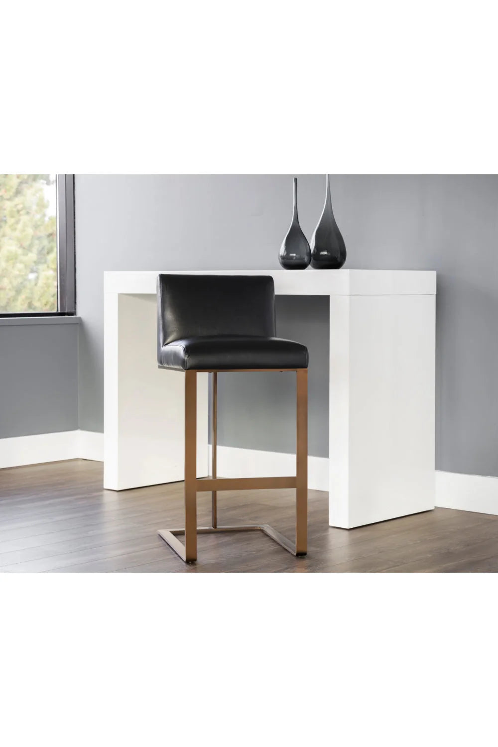 Luxury Upholstered Modern Barstool European Style for Villa