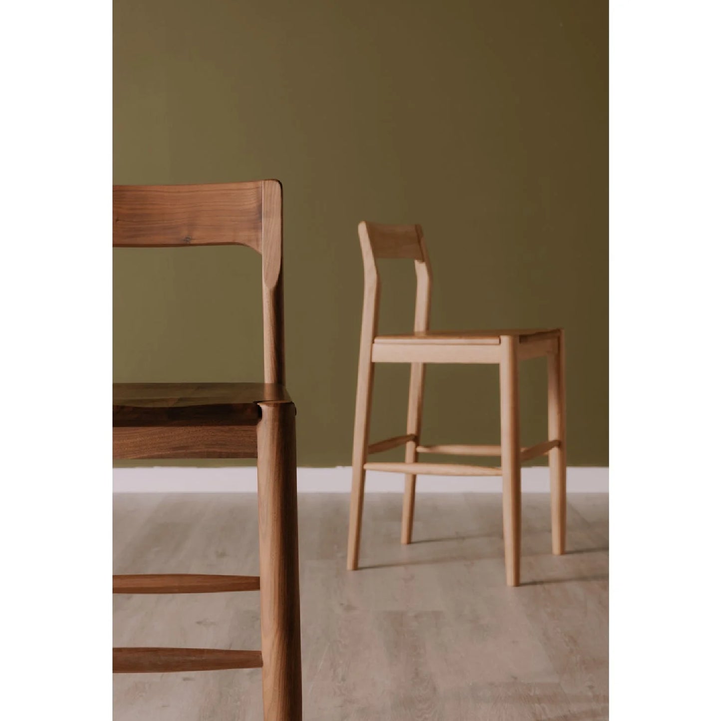 Luxury Upholstered Modern Barstool European Style for Villa