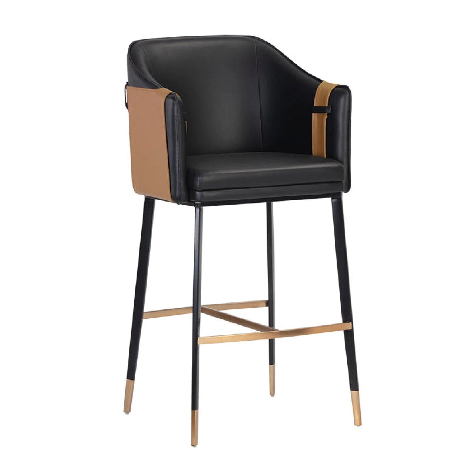 Luxury Upholstered Modern Barstool European Style for Villa