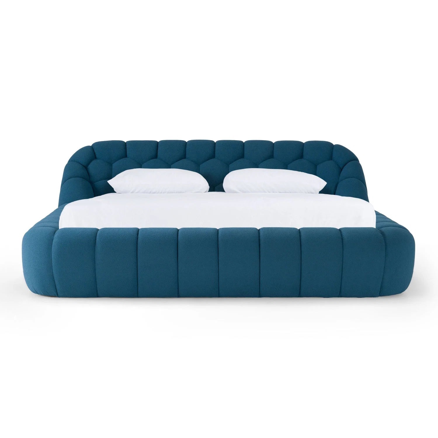 Luxury Upholstered Modern Bed European Style for Villa