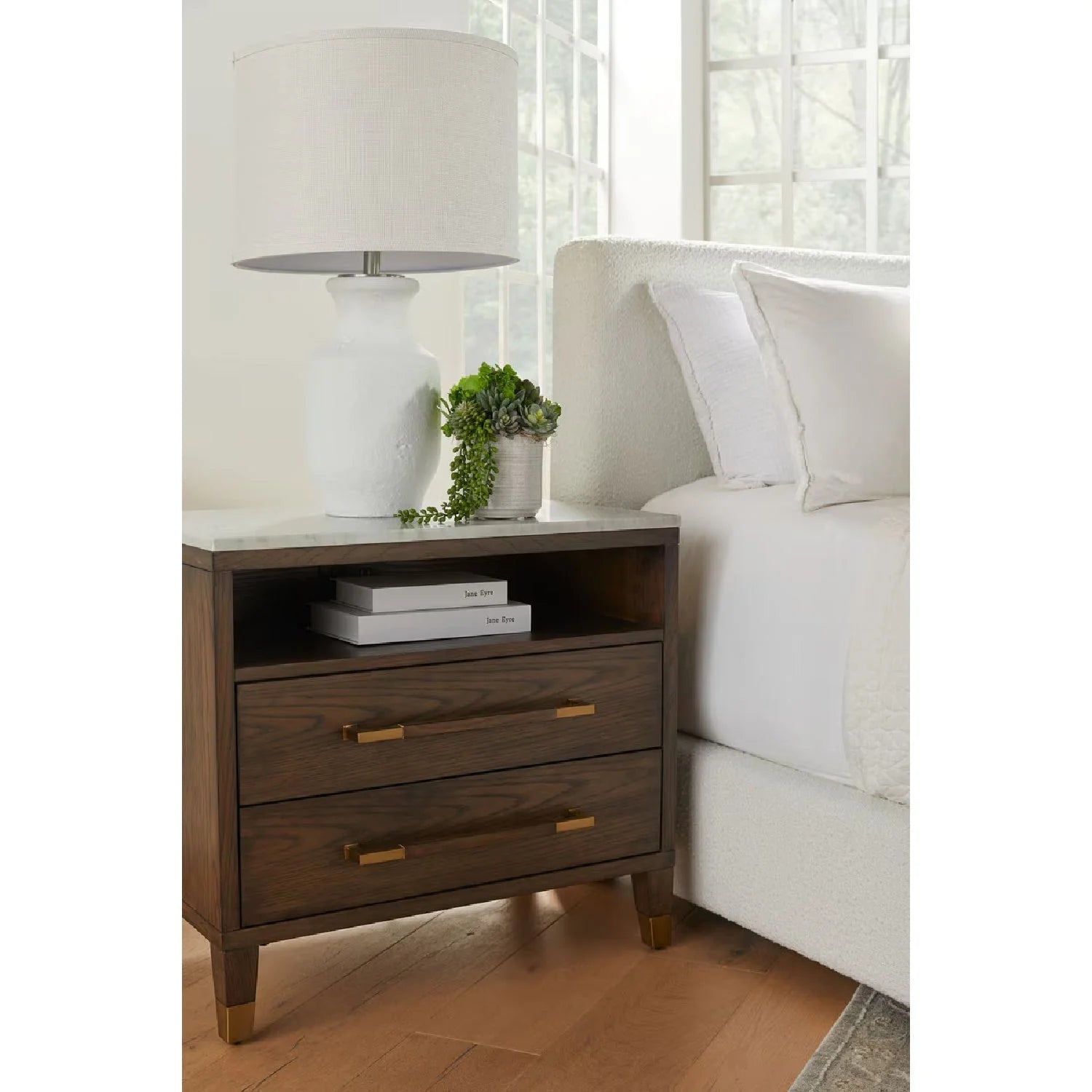 Luxury Upholstered Modern Bed European Style for Villa