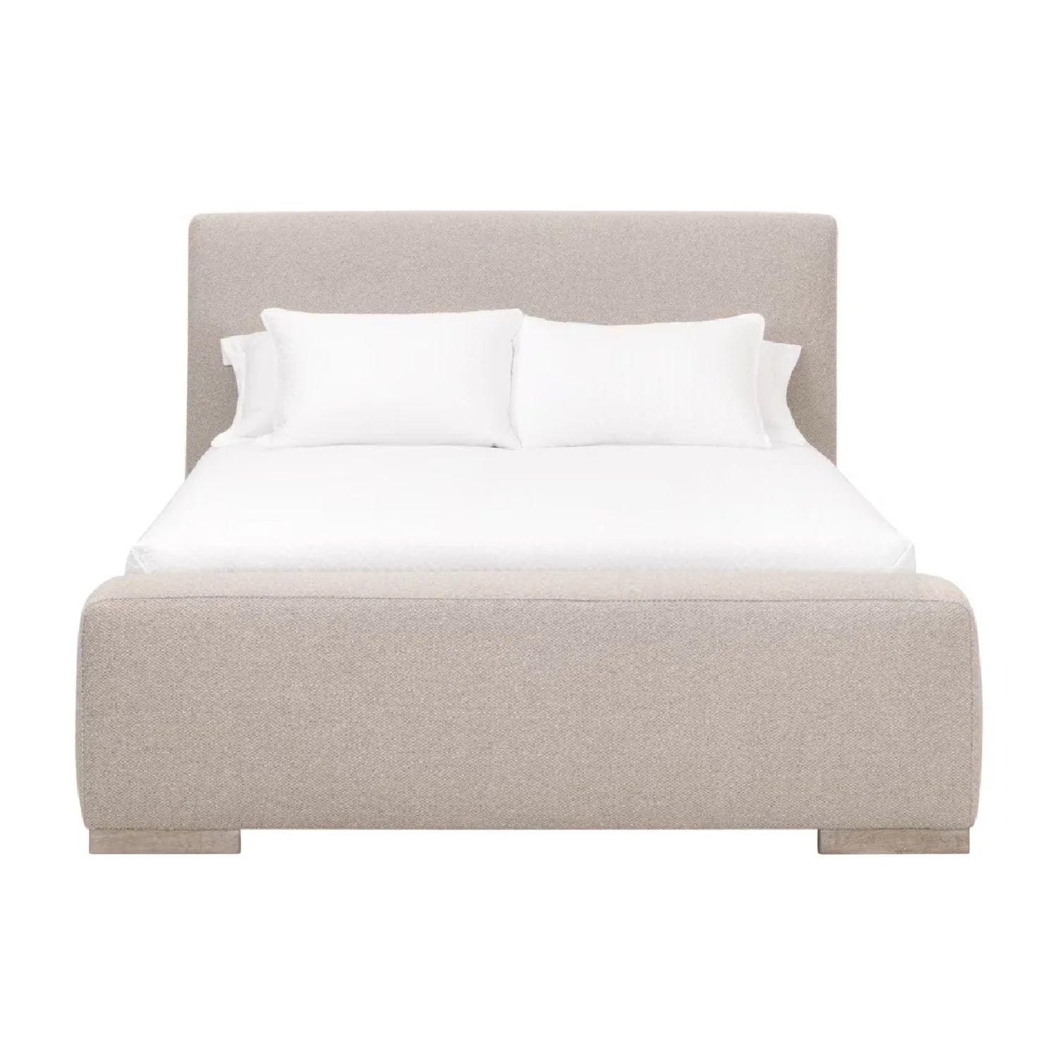 Luxury Upholstered Modern Bed European Style for Villa