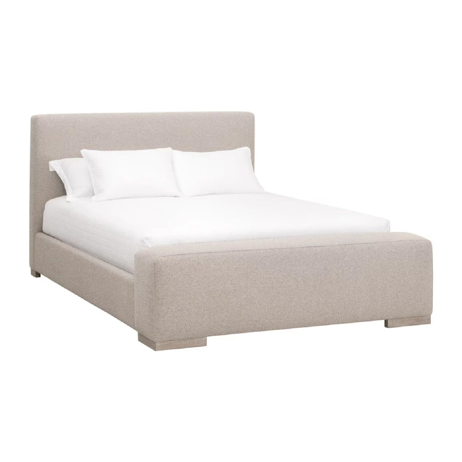 Luxury Upholstered Modern Bed European Style for Villa