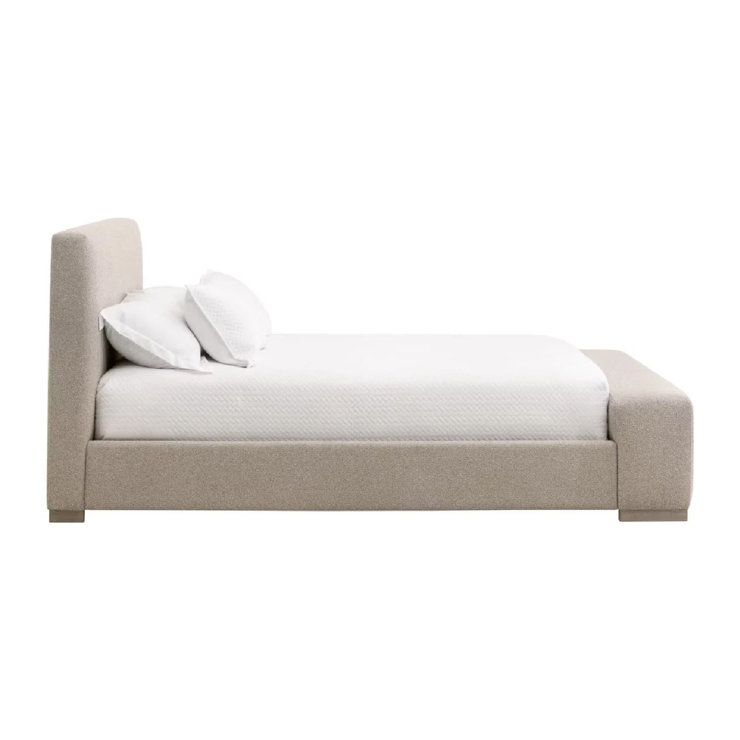 Luxury Upholstered Modern Bed European Style for Villa