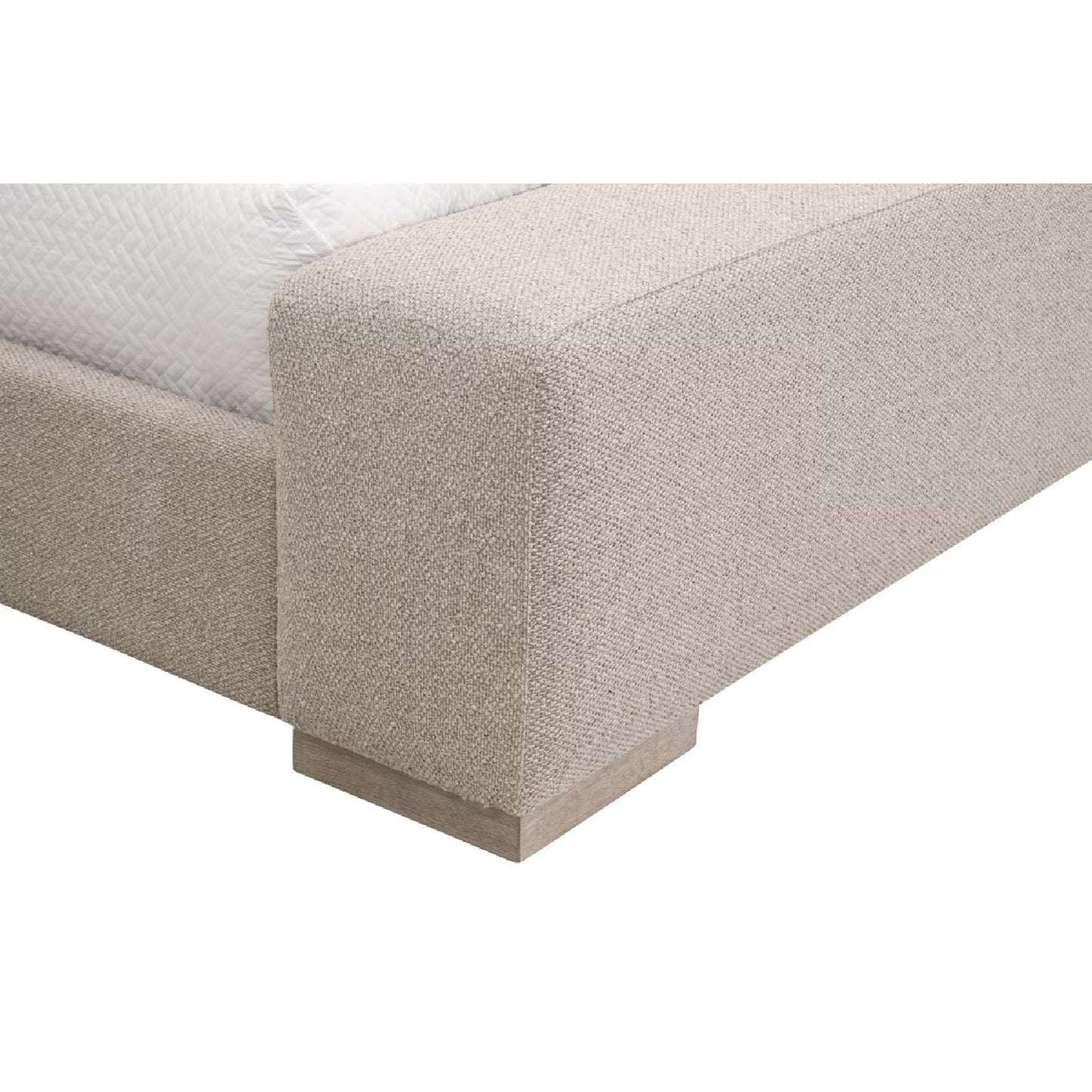 Luxury Upholstered Modern Bed European Style for Villa