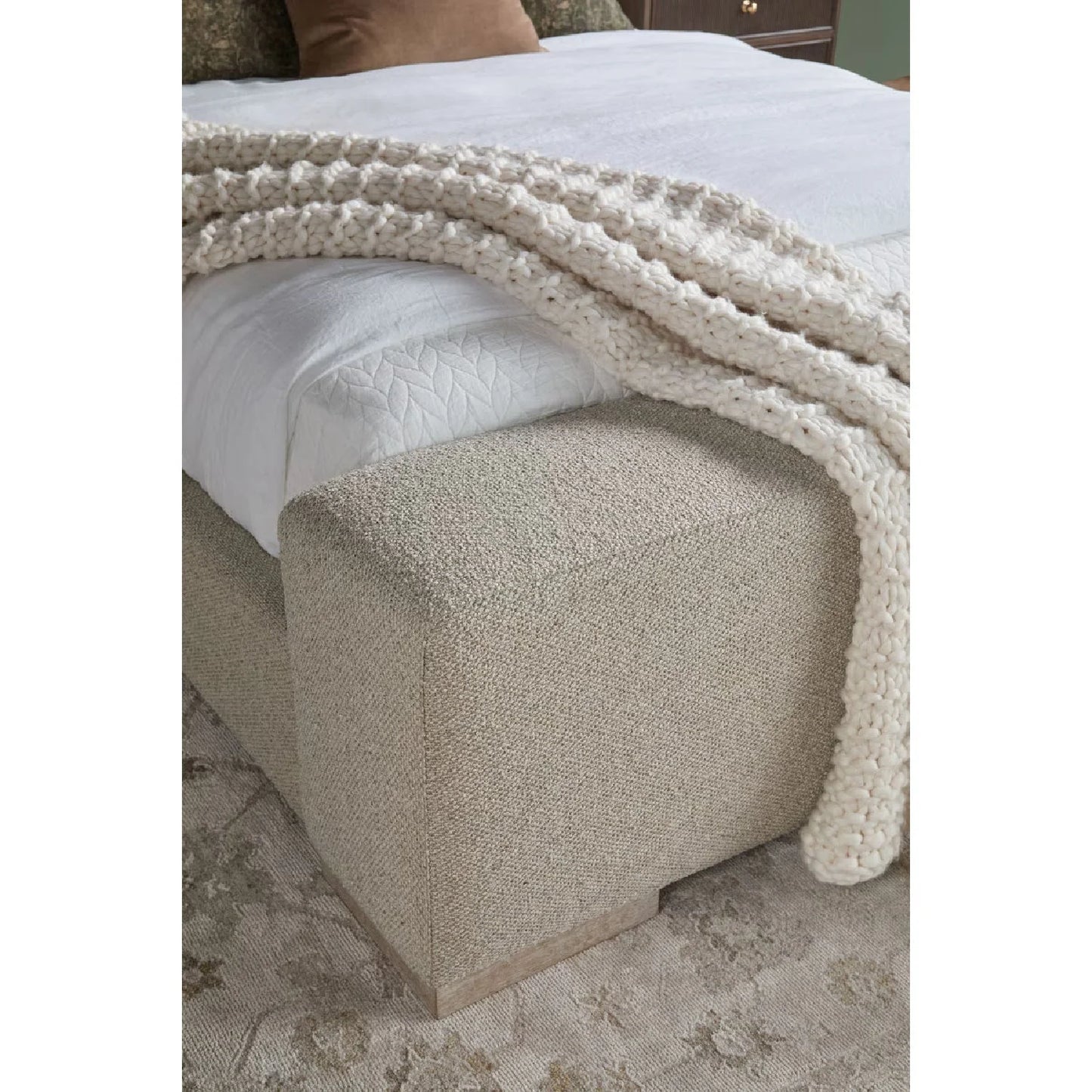 Luxury Upholstered Modern Bed European Style for Villa