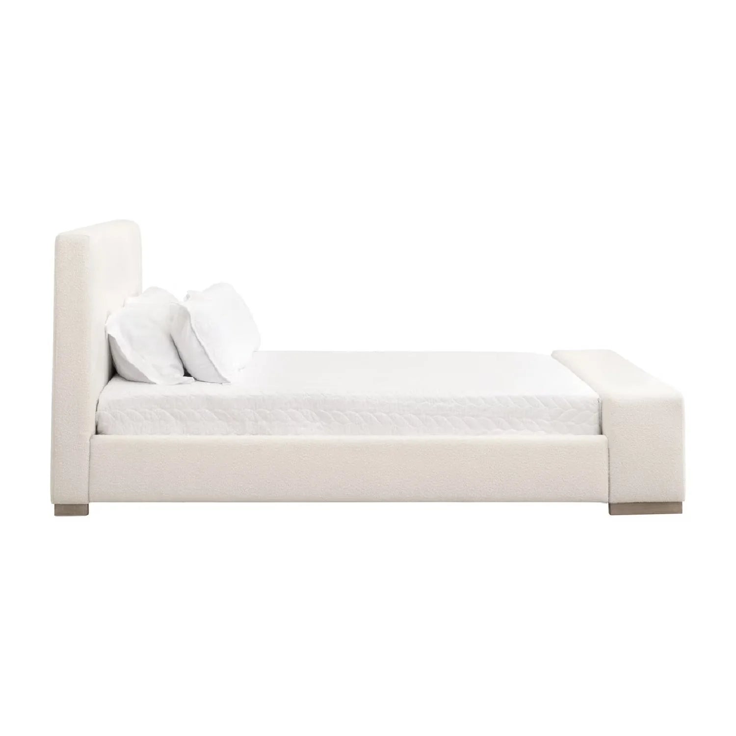 Luxury Upholstered Modern Bed European Style for Villa