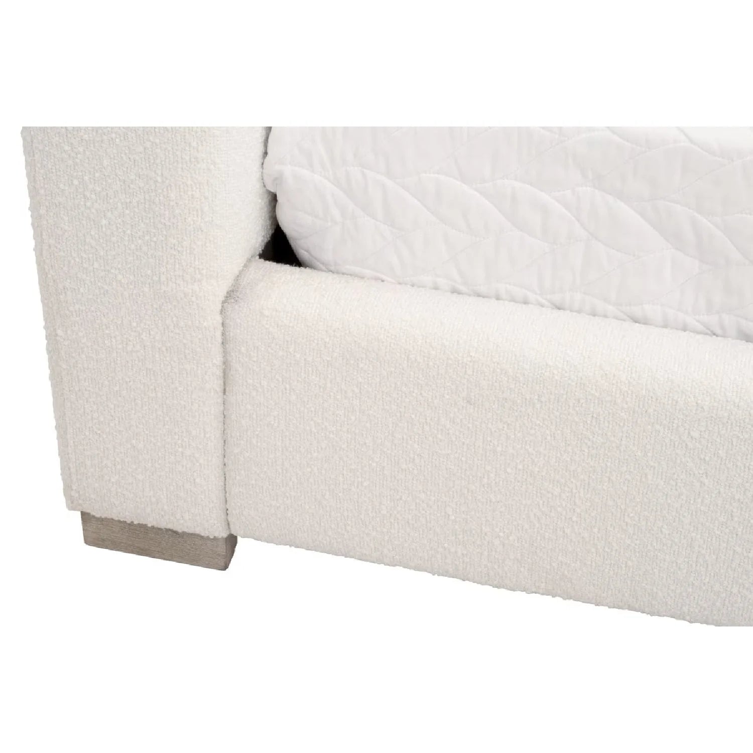 Luxury Upholstered Modern Bed European Style for Villa