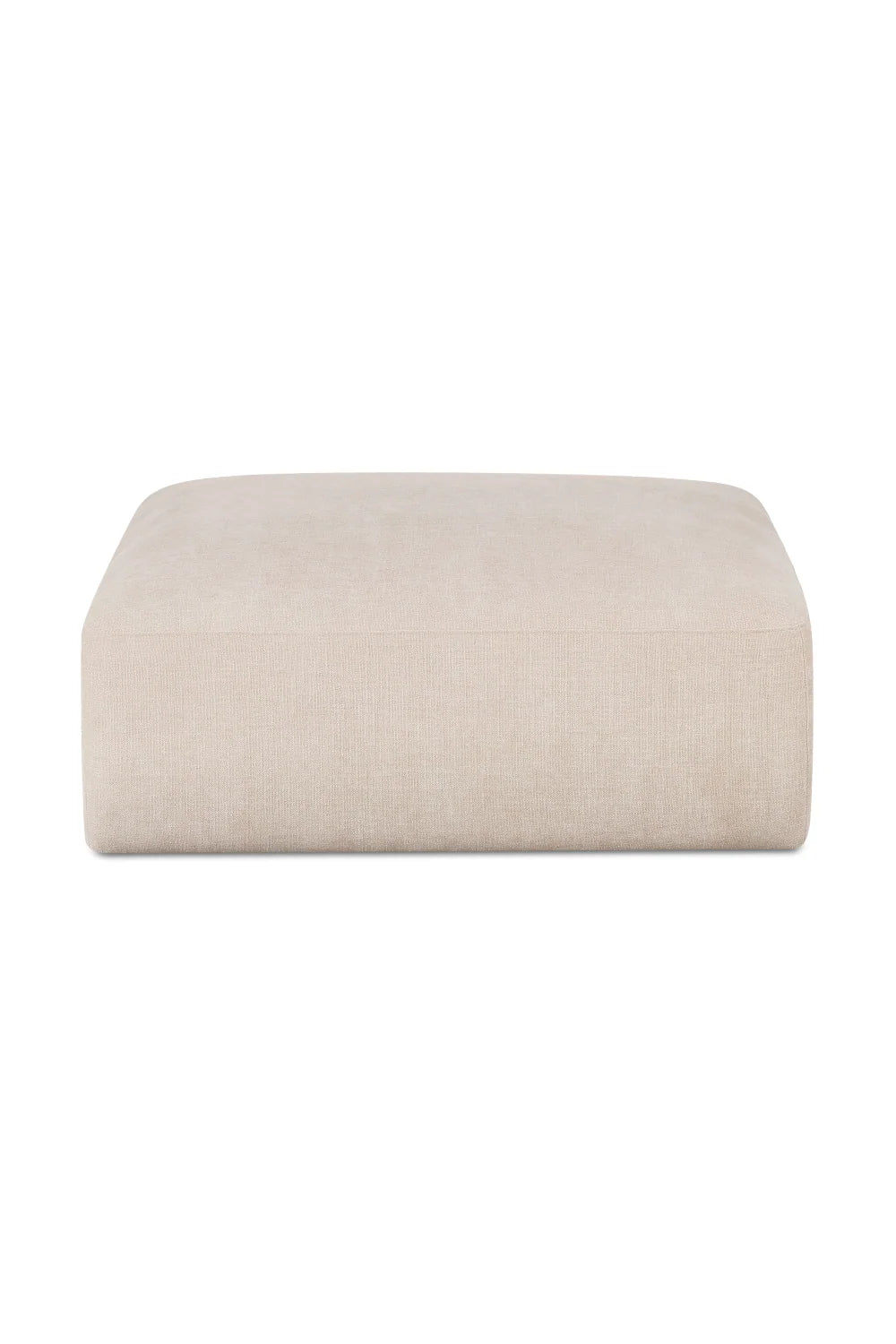 Luxury Upholstered Modern Chenille Ottoman European Style for Villa