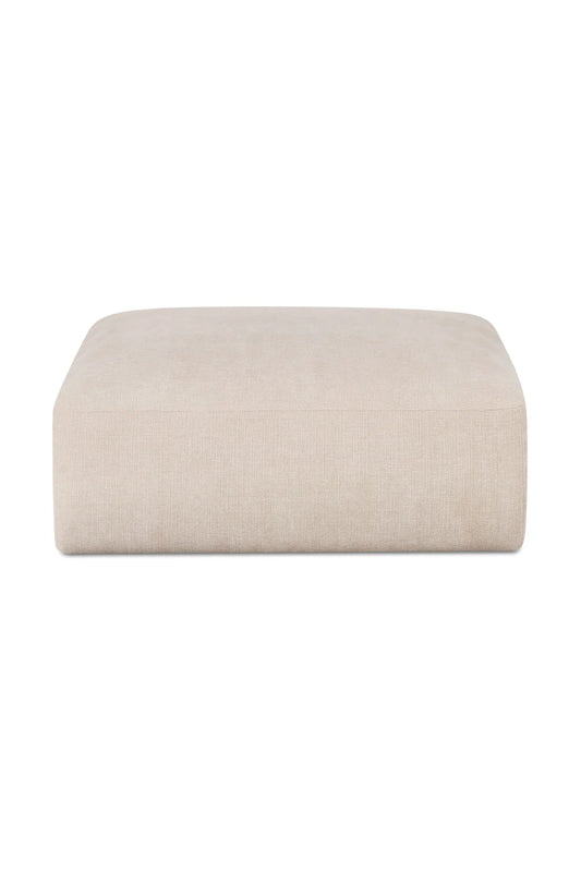 Luxury Upholstered Modern Chenille Ottoman European Style for Villa