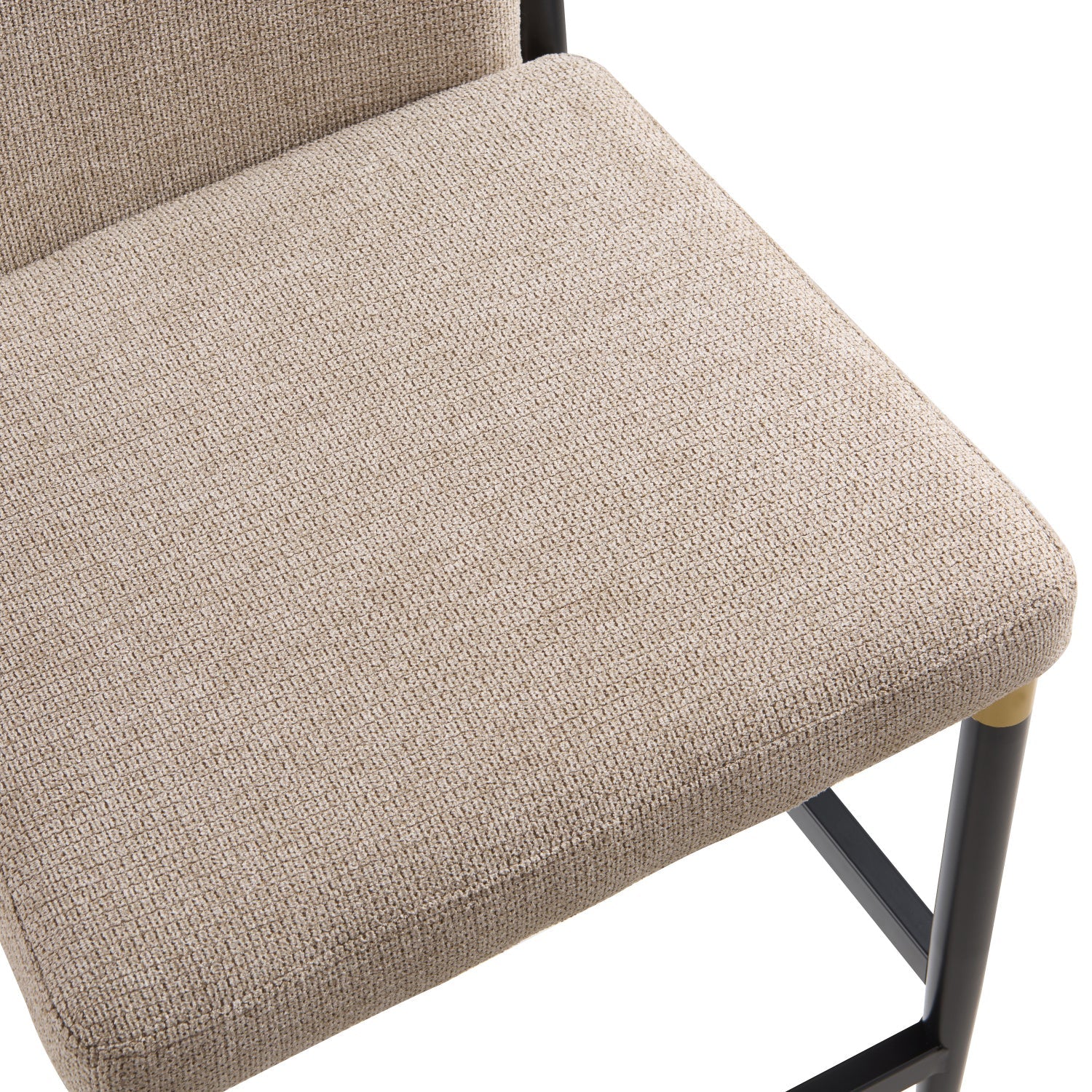 Luxury Upholstered Modern Counter Stool European Style for Villa