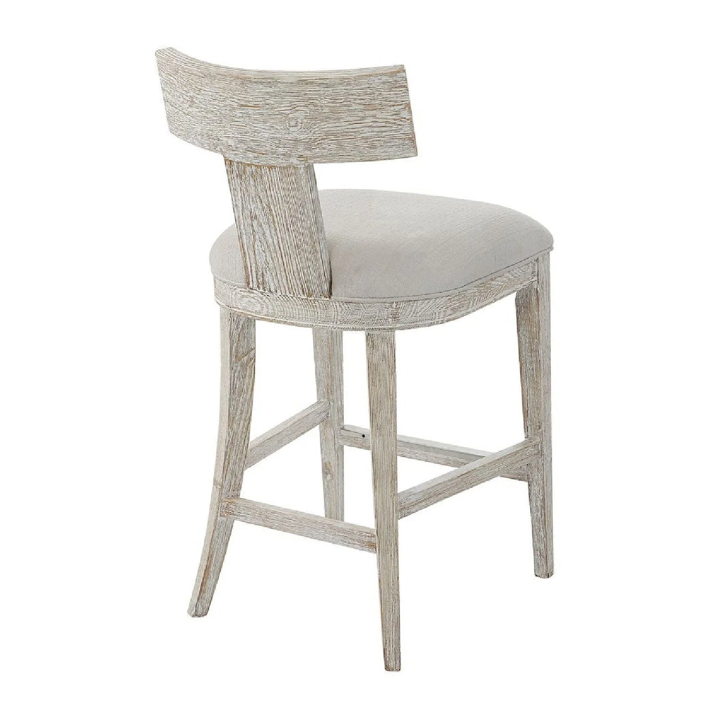 Luxury Upholstered Modern Counter Stool European Style for Villa