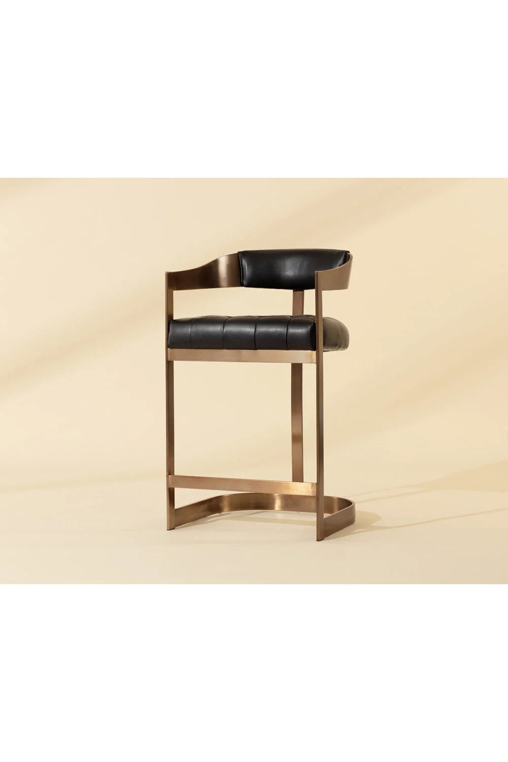 Luxury Upholstered Modern Counter Stool European Style for Villa