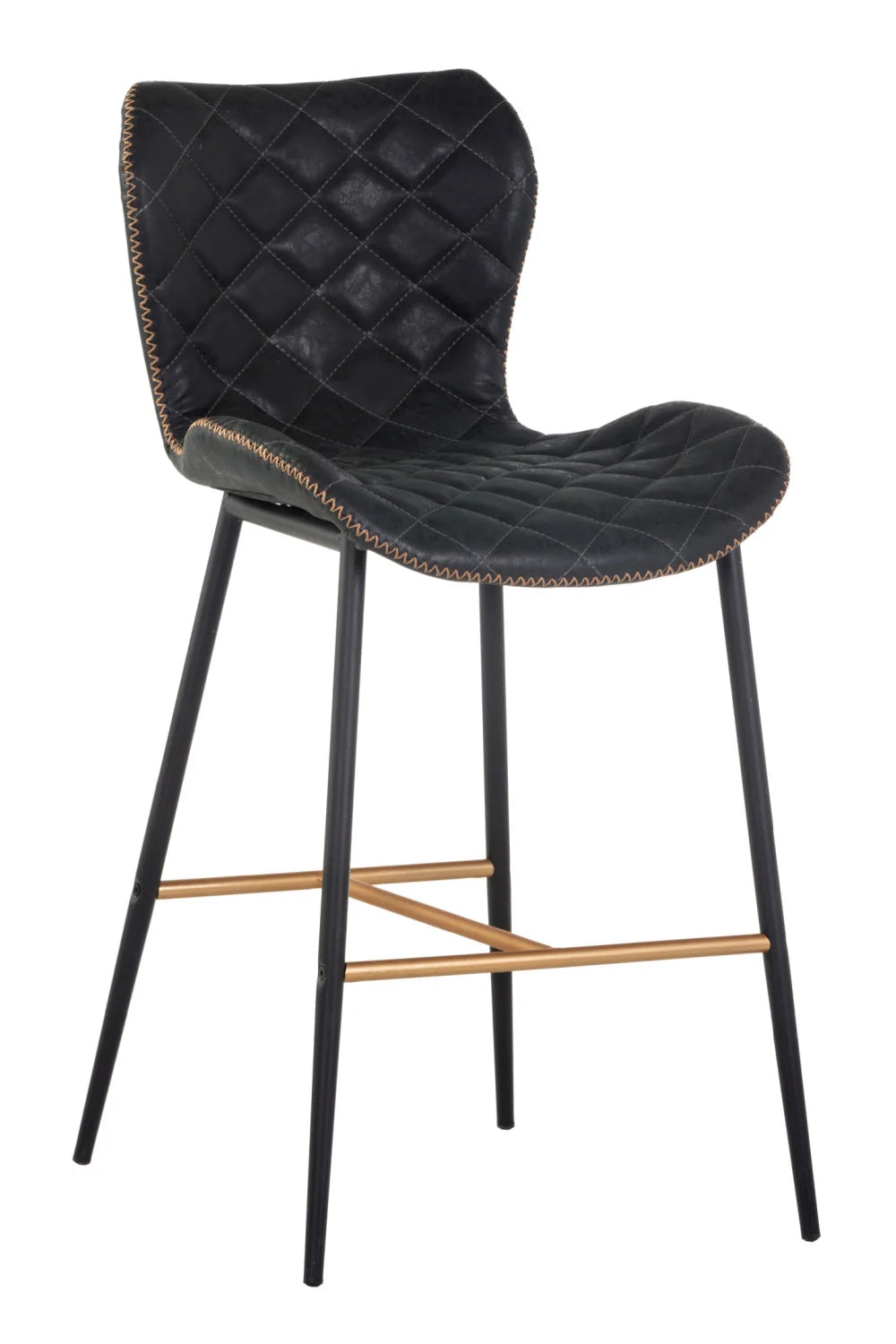 Luxury Upholstered Modern Counter Stool European Style for Villa
