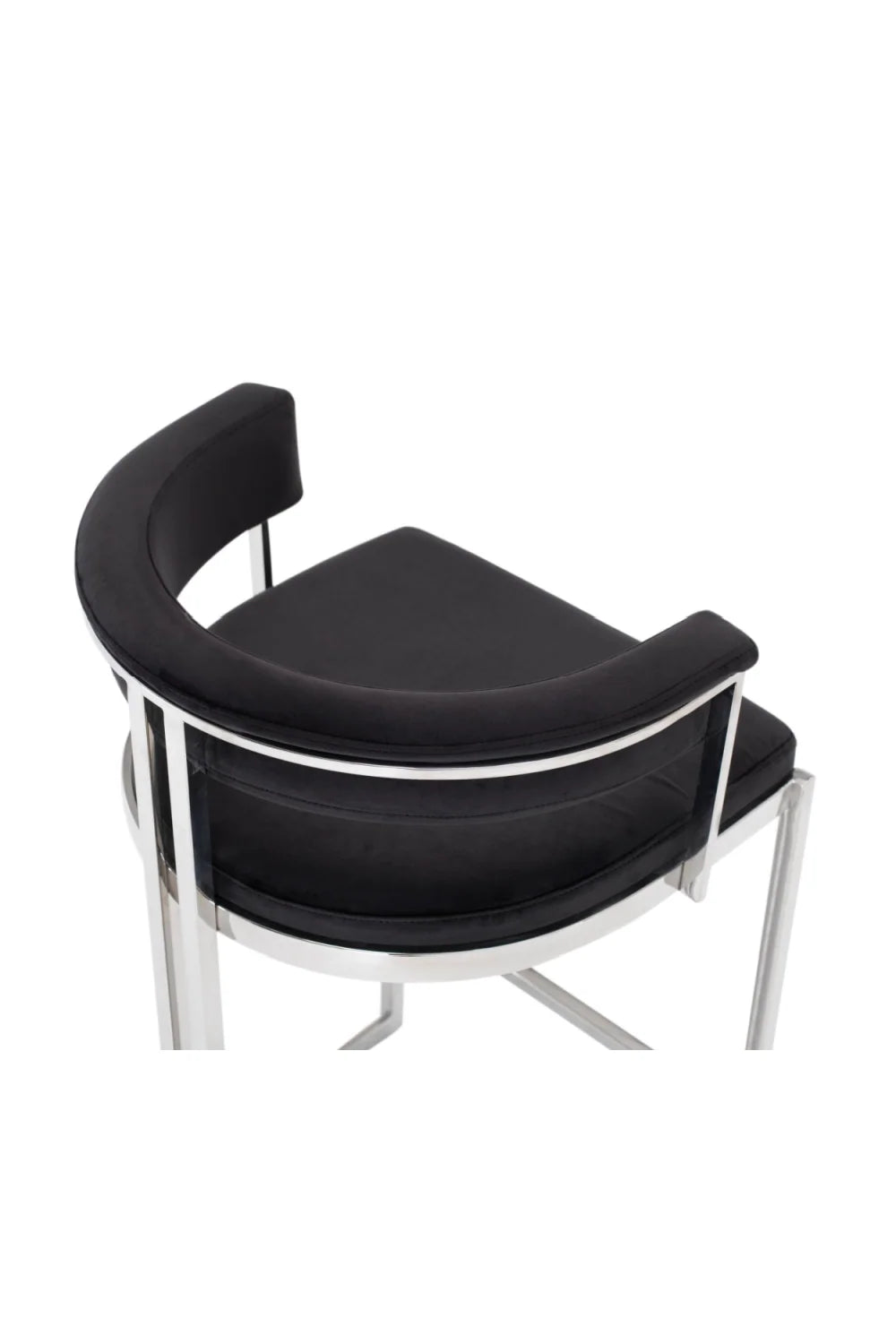 Luxury Upholstered Modern Counter Stool European Style for Villa