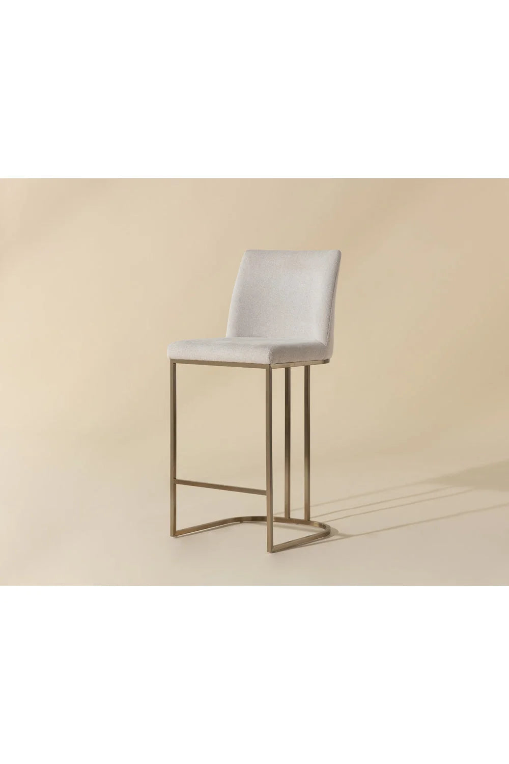 Luxury Upholstered Modern Counter Stool European Style for Villa
