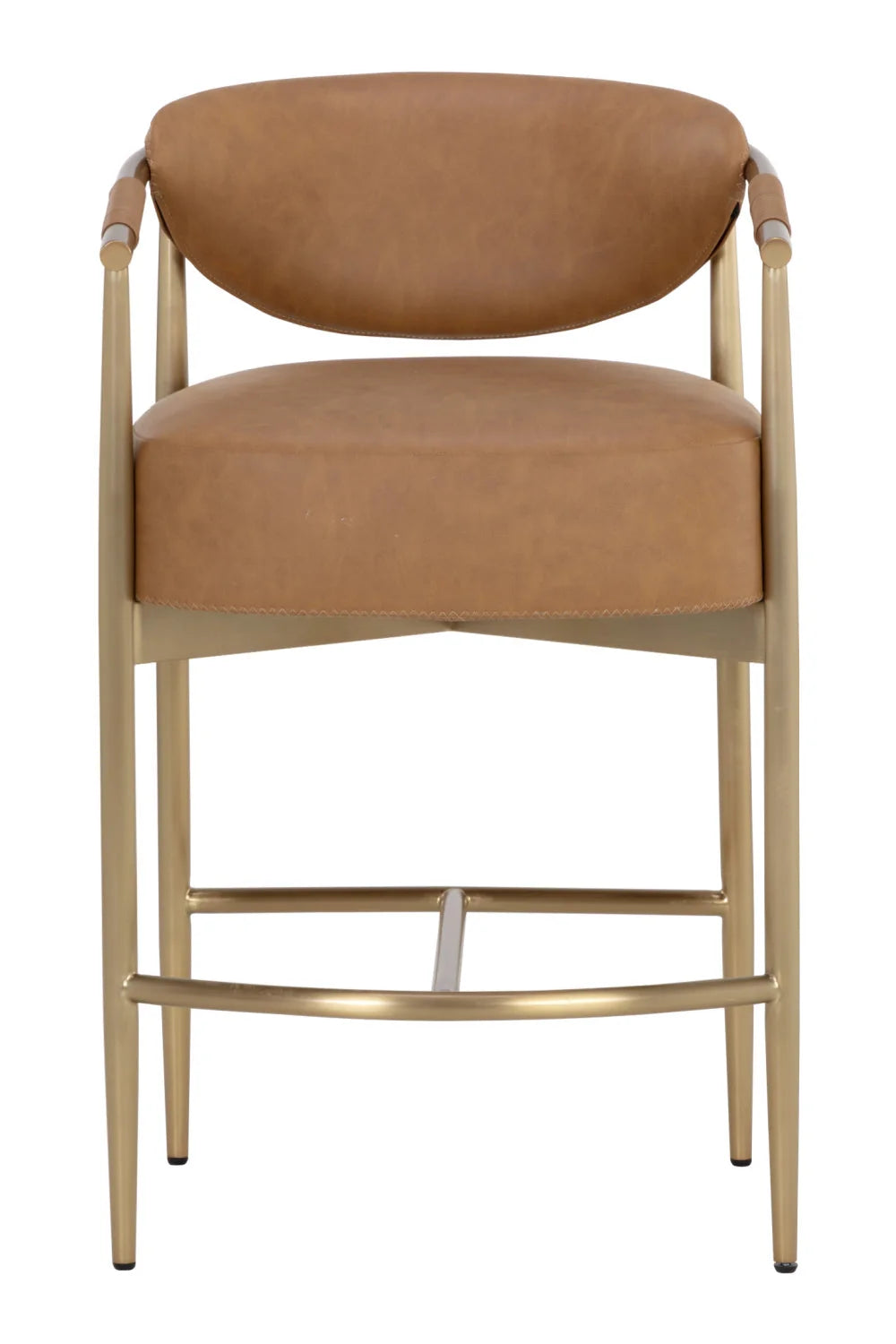 Luxury Upholstered Modern Counter Stool European Style for Villa