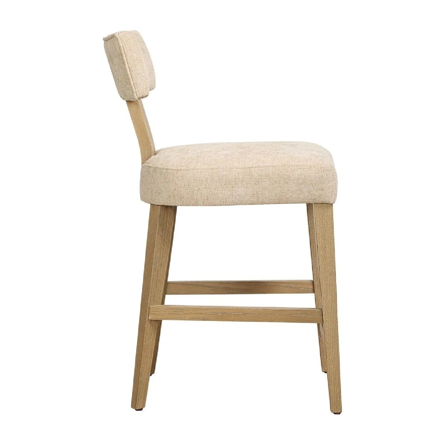 Luxury Upholstered Modern Counter Stool European Style for Villa