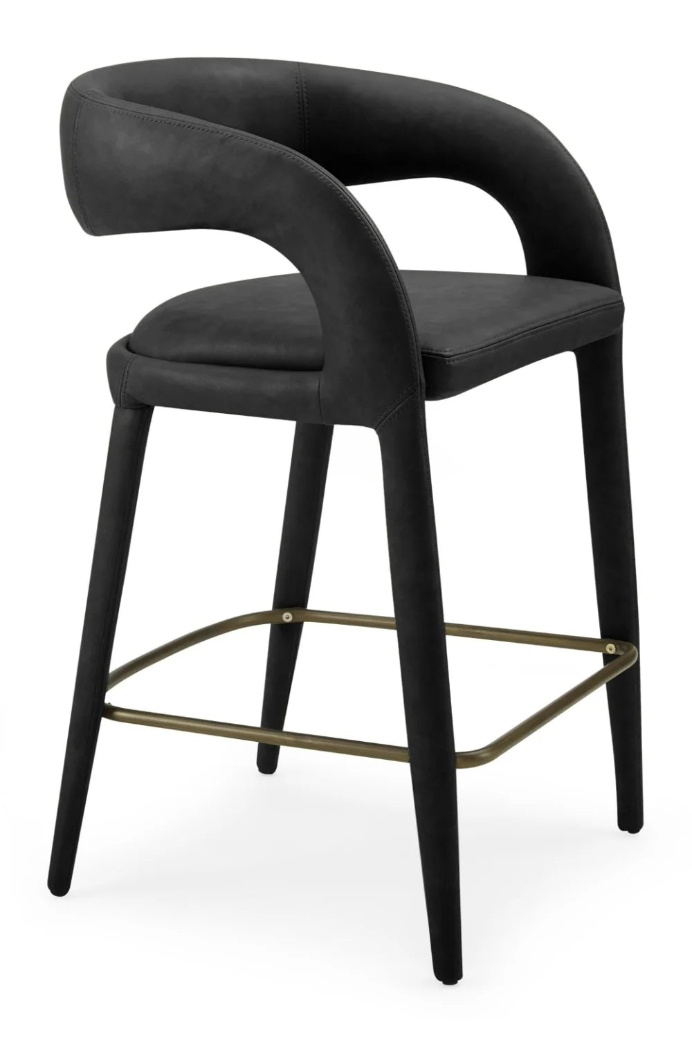 Luxury Upholstered Modern Counter Stool European Style for Villa
