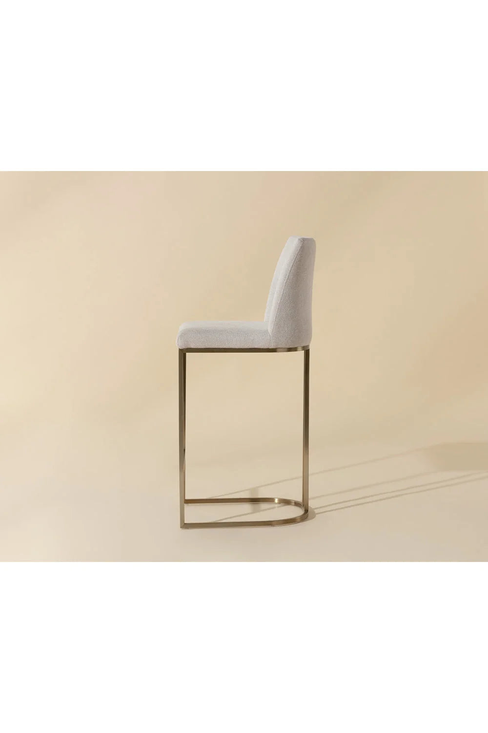 Luxury Upholstered Modern Counter Stool European Style for Villa