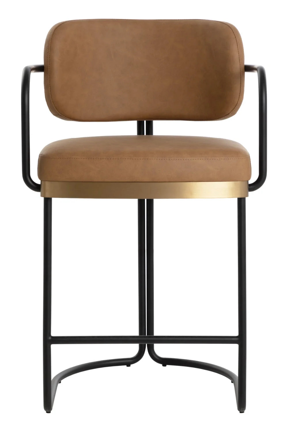 Luxury Upholstered Modern Counter Stool European Style for Villa