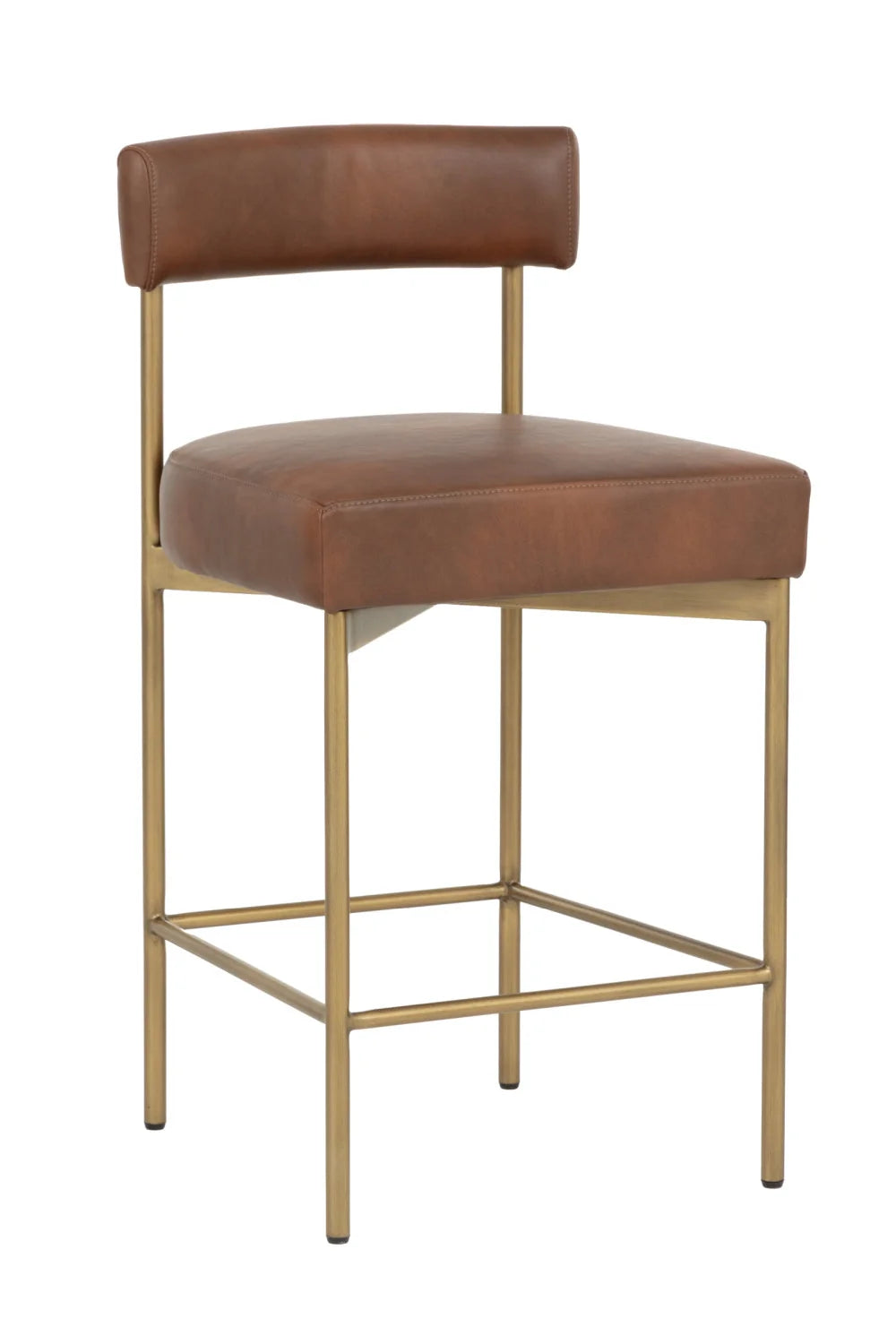 Luxury Upholstered Modern Counter Stool European Style for Villa